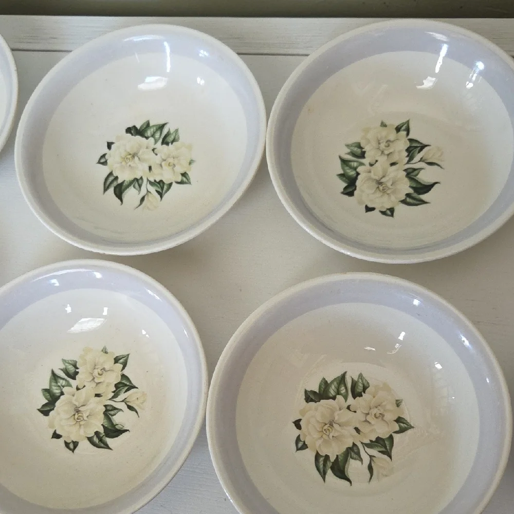 Vintage 1940's Homer Laughlin Nautilus 10   fruit or dessert bowl
